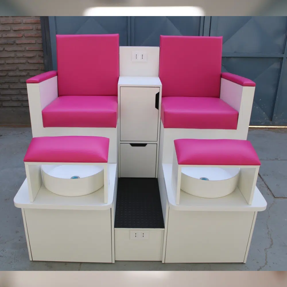 mueble pedicure doble